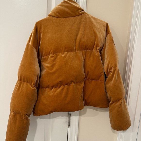 Fabletics Tan Puffer Jacket - Picture 2 of 3